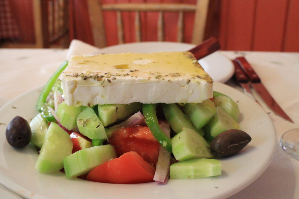 希臘美食：希臘沙拉